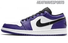Air Jordan — Air Jordan 1 Low 'Court ' 553558-500 New Sizes — Sneaker — resale