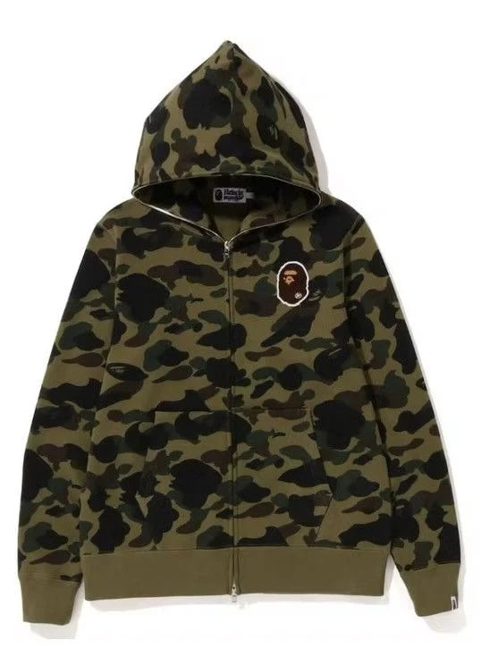 BAPE — Bape Full Zip Hoodie — streetwear — resale