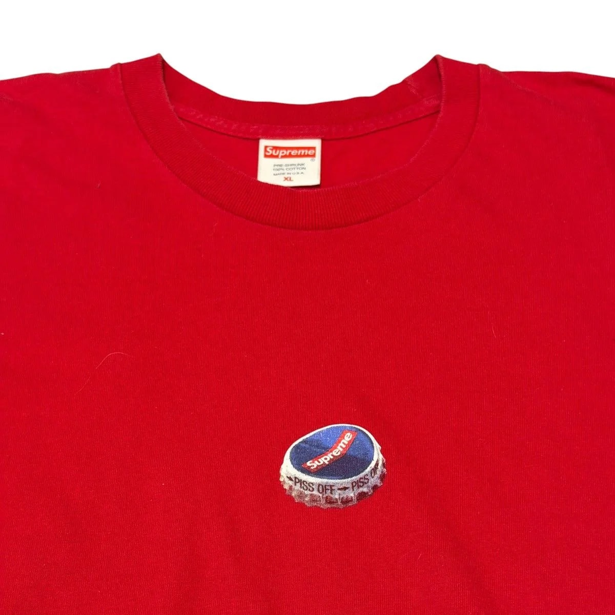 Supreme — Supreme Bottle Cap Tee — streetwear — resale