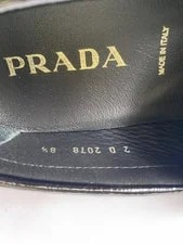 Prada Crinkled Driving Loafers US 9.5 8.5 42.5 Italy 2