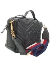 Gucci GG Marmont Chevron Quilted Top Handle Camera 2