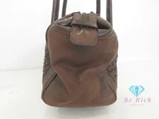 Bottega Veneta Mini Boston Logo 2