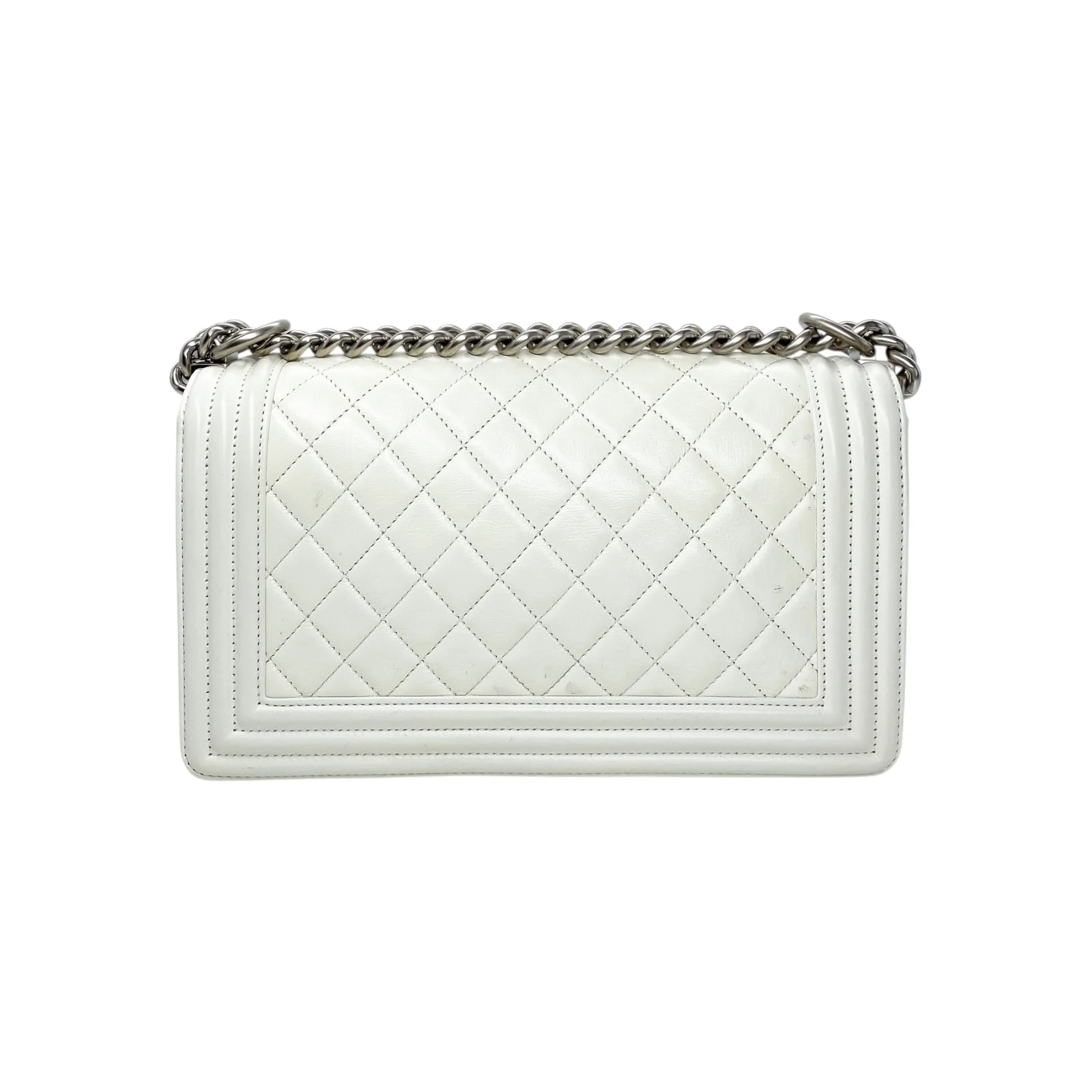 Chanel Matte Old Medium Boy Bag 3