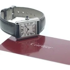 Cartier Tank Must SM WSTA0042 Silver Dial Quartz Watch_960899 2