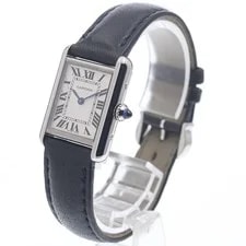 Cartier Tank Must SM WSTA0042 Silver Dial Quartz Watch_960899 3