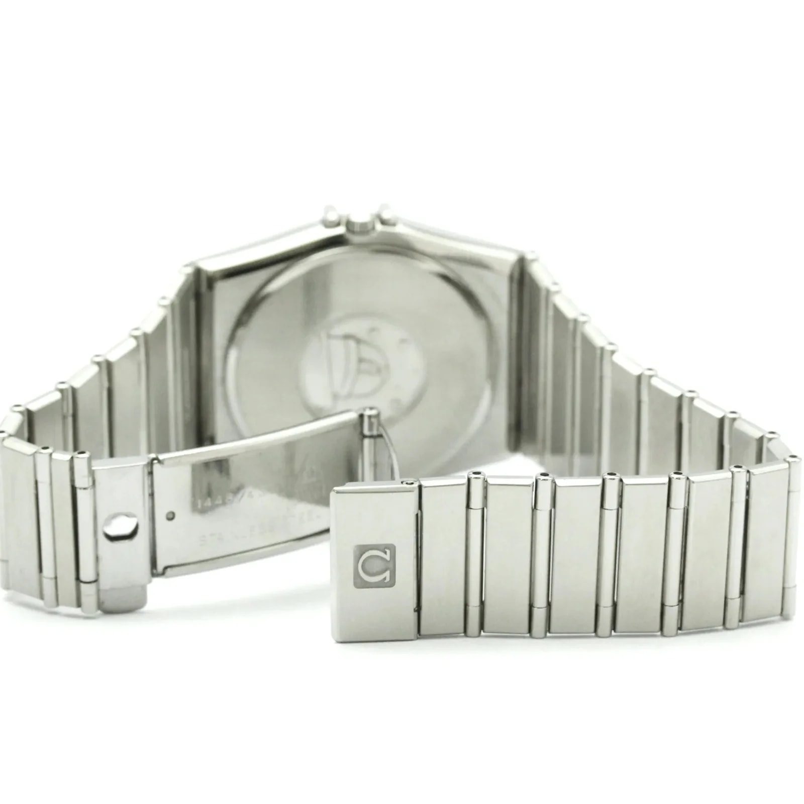 Omega Constellation Day Date Quartz Stainless Steel 2