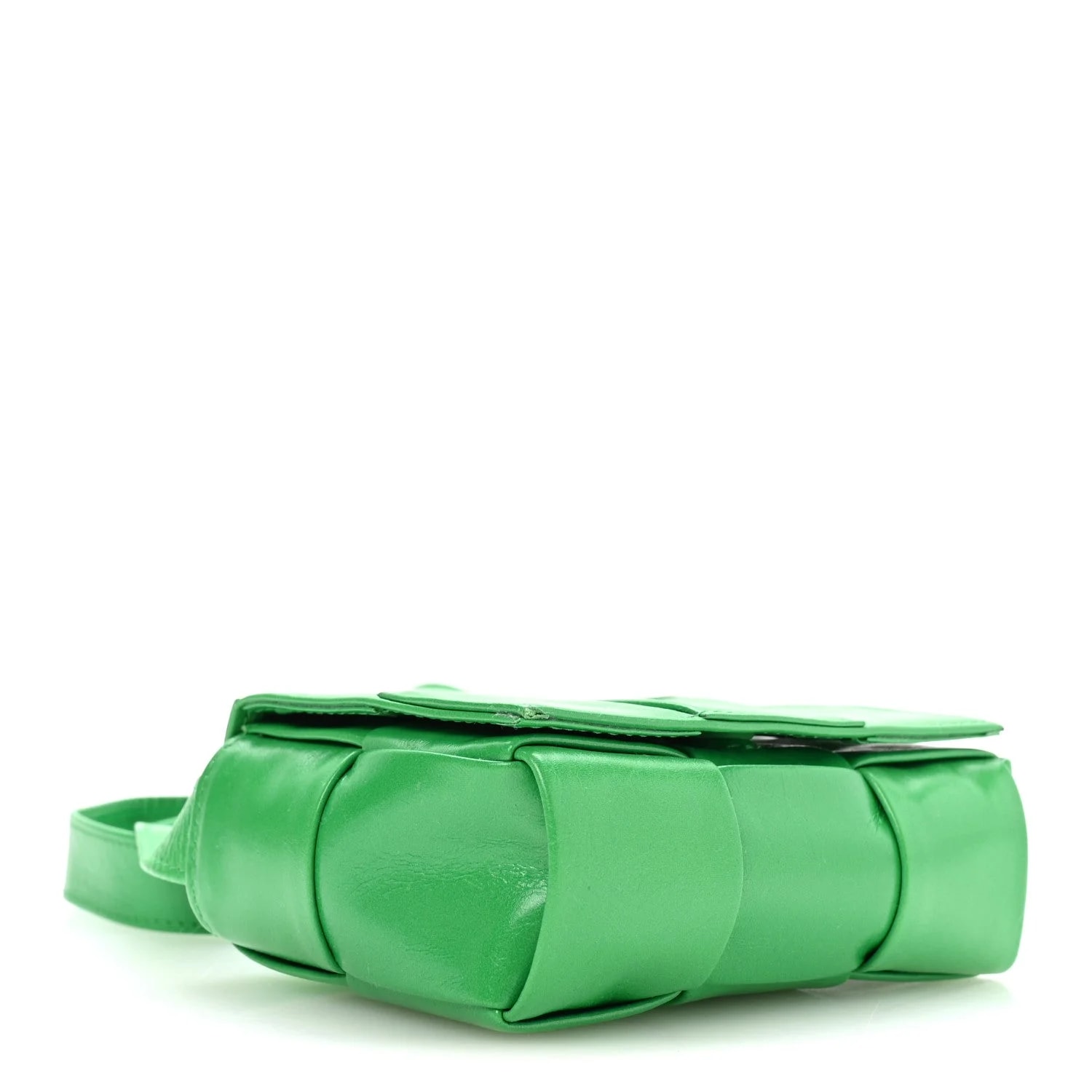Crinkled Maxi Extra Mini Cassette Crossbody Parakeet 3