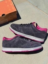 Nike SB — Size - 10M/11.5W Nike Sb Dunk Low Arthracite OG ALL Grail Vntg 06 — Sneaker — resale