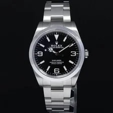 2016 Rolex 214270 Explorer Black Blue Lume 3-6-9 Steel 39mm Box 2