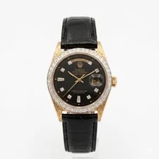 Rolex — Rolex Day-Date 36mm 18K Yellow Gold Custom Dial and Bezel 1803 — Watch — resale