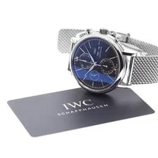 IWC — IWC Portofino IW391010 42mm SS Black #C18089 — Watch — resale
