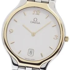 Omega — Omega de Ville Square Gold Dial Quartz Watch_952661 — Watch — resale