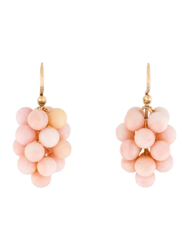 Irene Neuwirth — 18K & Gumball Grape Earrings — Jewelry — resale
