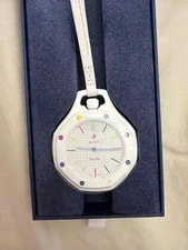 2026-Swatch X AP Royal Pop Huit Blanc White Leather Analog 2