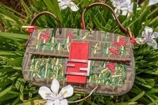 Fendi Embroidered Beaded Baguette | Pony Hair Trim 2