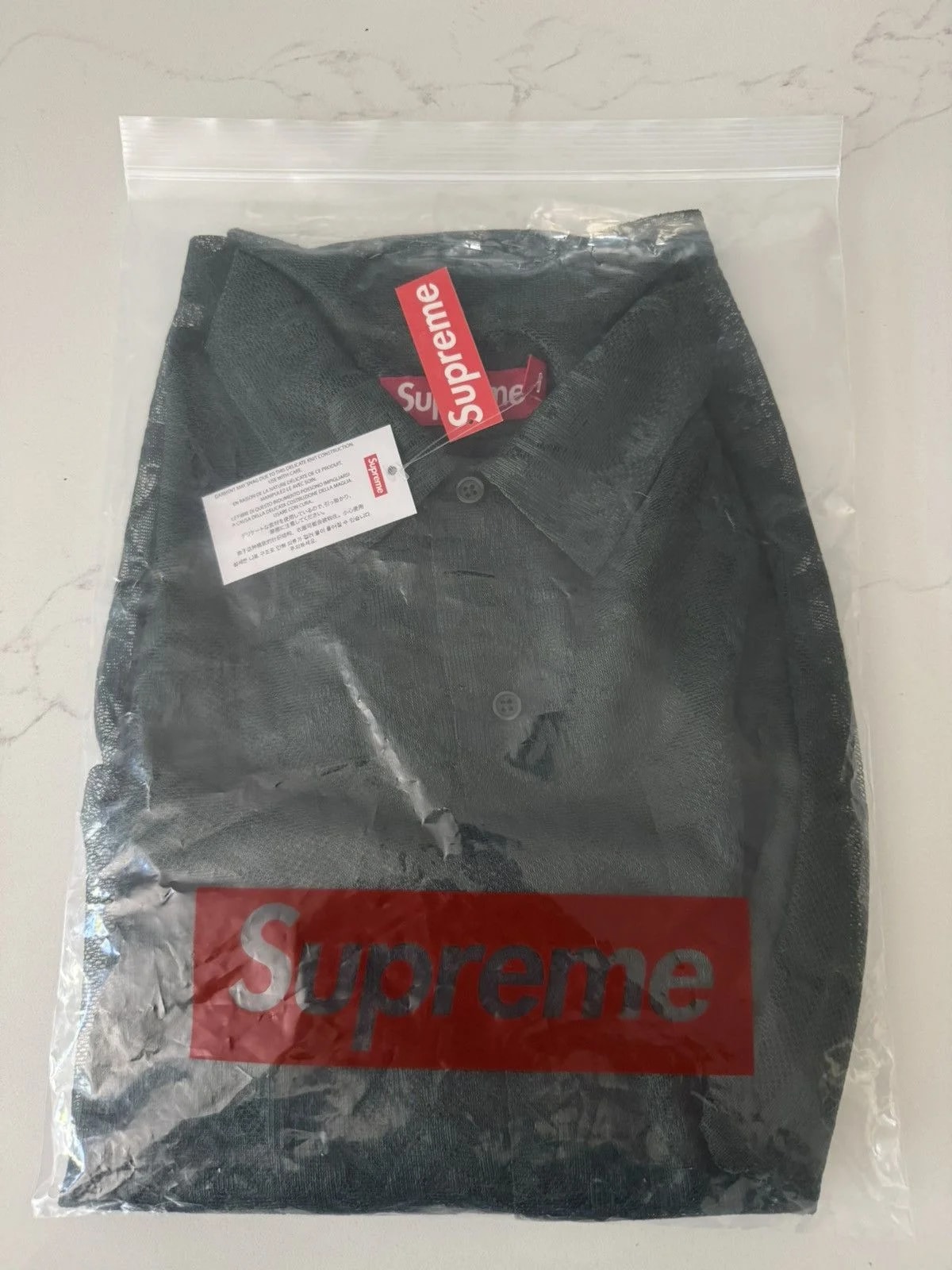 Supreme — Supreme Last Supper Lace Shirt — streetwear — resale