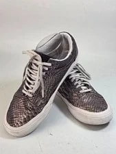 Vans Old Skool Size 6.5 Metallic Print Skate Shoes 2