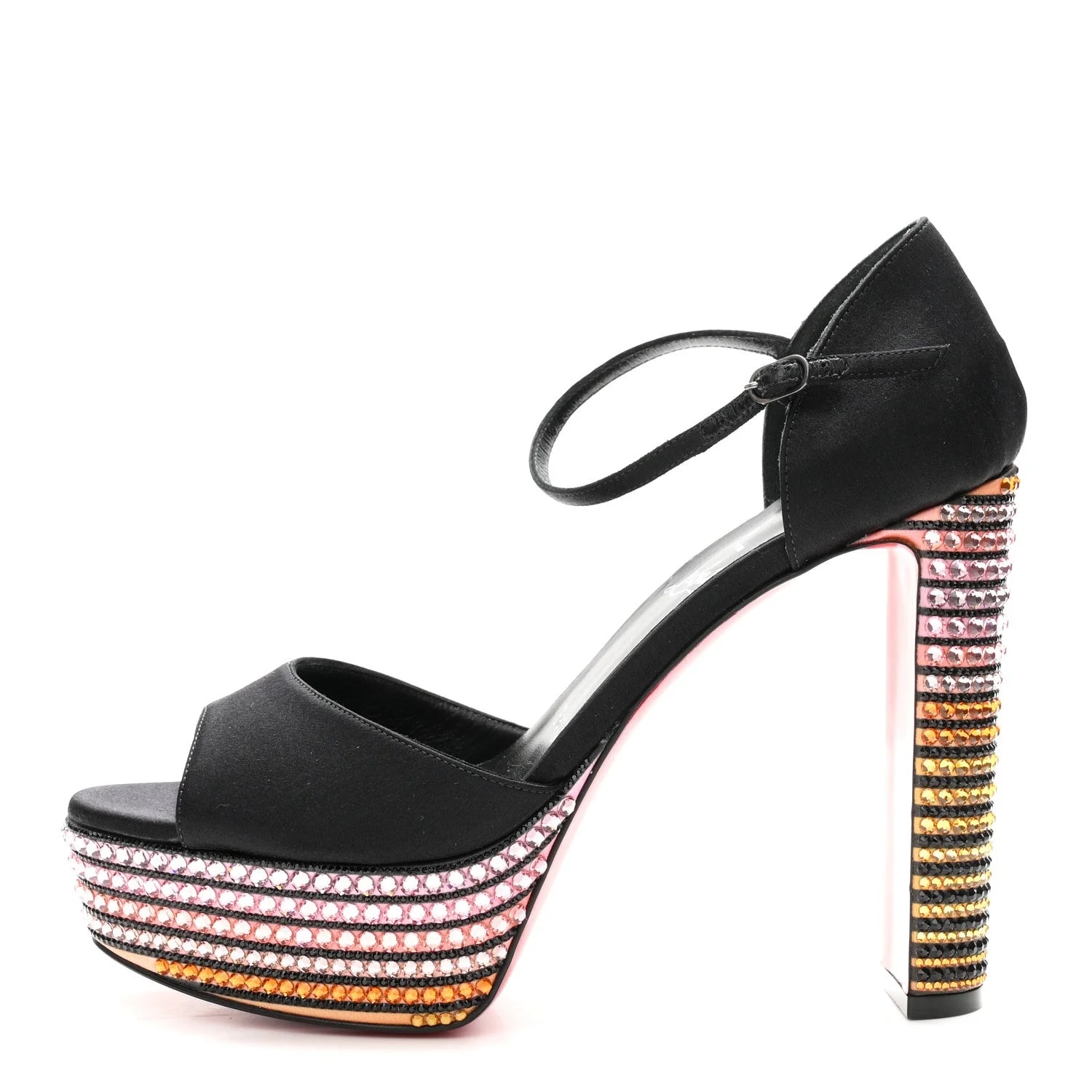 Christian Louboutin — Strass Sandaloo Aftersun 130 38 — Designer Shoe — resale