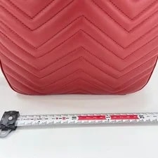 Authentic Gucci GG Marmont Quilting Backpack Â· Daypack 4