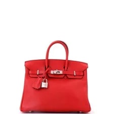 Hermes Birkin Swift With Palladium 25 — Handbag — resale