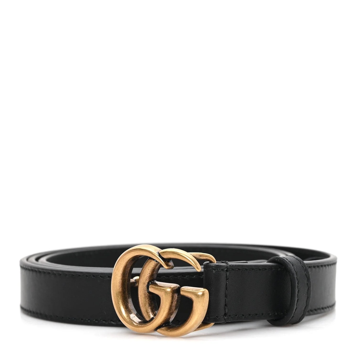Gucci — Double G 20mm Belt 95 38 — Accessory — resale