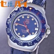 Tag Heuer — TAG Heuer Formula 1 Professional 200m Navy Silver SS From Japan — Watch — resale