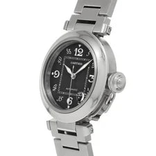 Cartier Pasha C W31043M7 ( 2324) 35mm Stainless Steel Black #WW2889 2