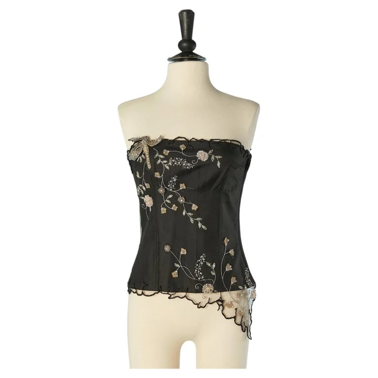 Lolita Lempicka — Tulle Bustier With Embroideries Lolita Lempicka Première — Clothing — resale
