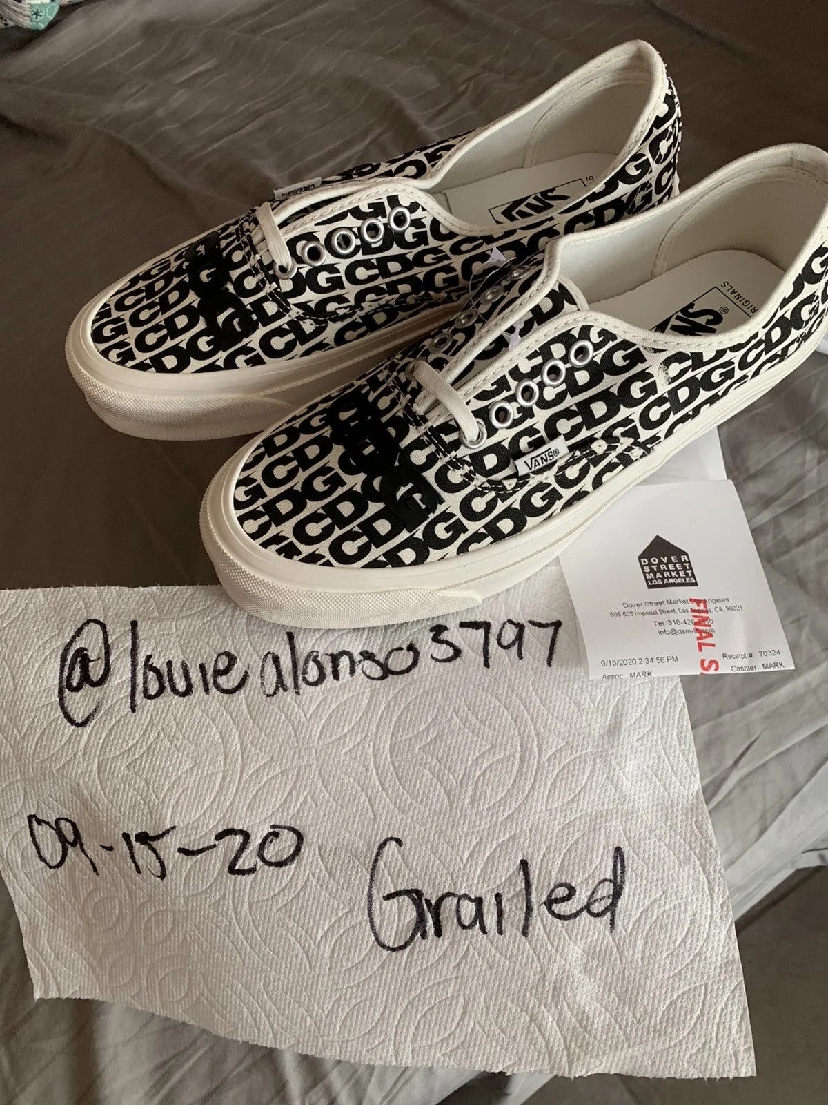 Vans — CDG Vans — Sneaker — resale
