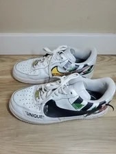 Nike Air Force 1 Custom Graphic Embroidered Unique 7 3