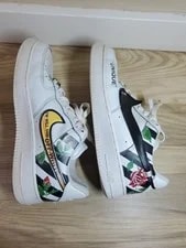 Nike Air Force 1 Custom Graphic Embroidered Unique 7 4