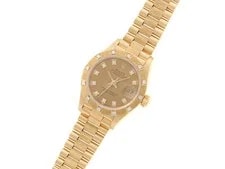 Rolex Datejust 69288G K18Yellow Gold 26mm 10P Diamond Index Dial Quartz #DW072 2