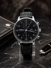 IWC — IWC Portugieser Black — Watch — resale