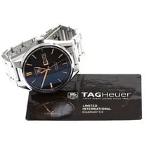 Tag Heuer — TAG Heuer Carrera Calibre 5 WAR201C-1 41mm SS Black #C8037 — Watch — resale