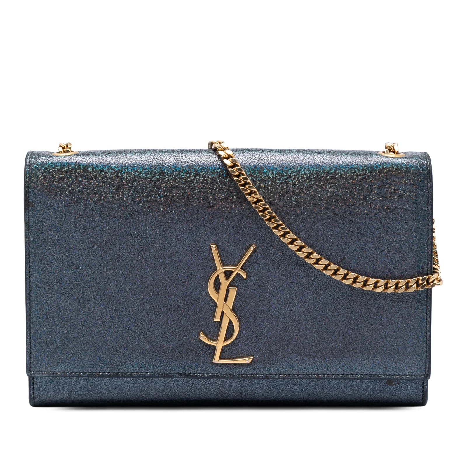 Saint Laurent — Medium Glitter Kate Crossbody — Handbag — resale