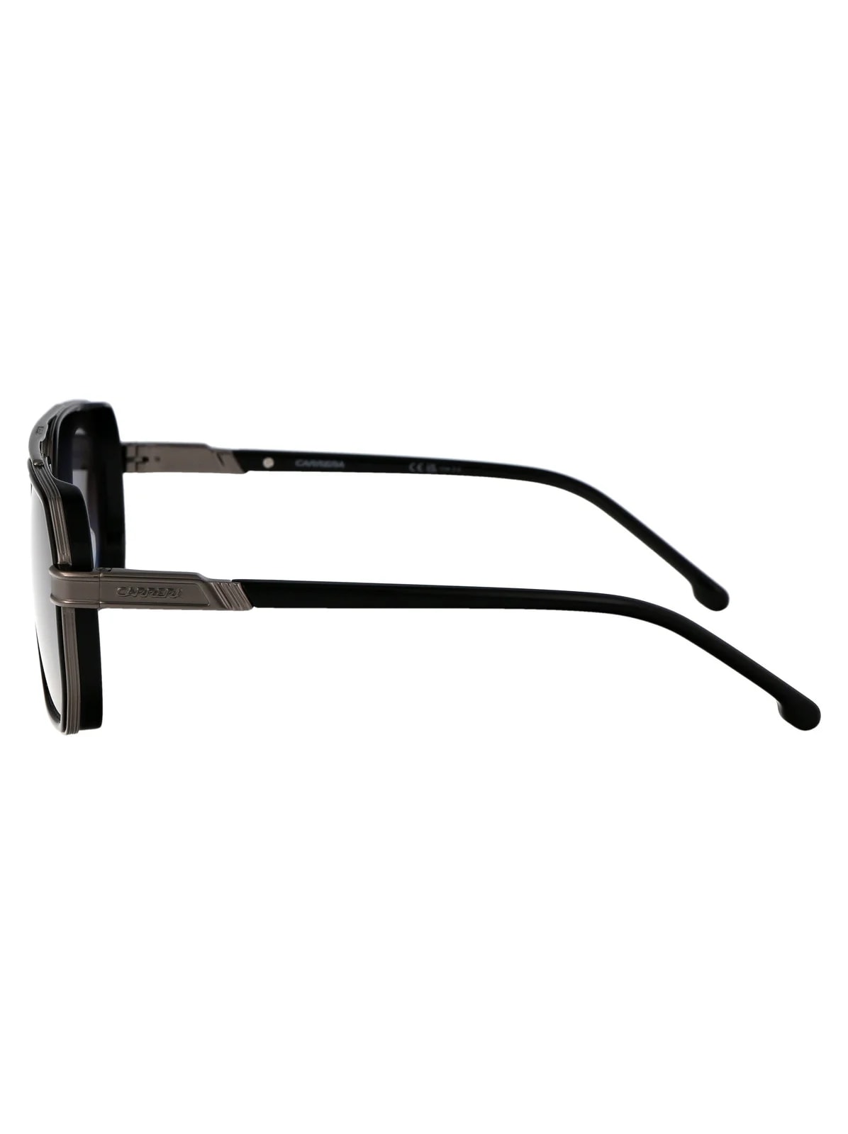 Carrera Stainless Steel Aviator Sunglasses — Black 3