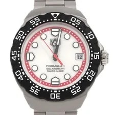 Tag Heuer — TAG Heuer Formula 1 Solar Graph WBY1111.BA0042 SS Solar Quartz From Japan — Watch — resale