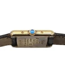 Cartier Must Tank SM White 5057001 20.5mm White Dial #TGW257 2