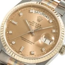 Rolex Day Date 18039BIC White Gold / Pink Gold / Yellow Gold 36mm 1980 #KMW1704 2