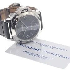 Panerai — Officine Panerai Luminor Base 44MM PAM00112 44mm SS Black #C4026 — Watch — resale