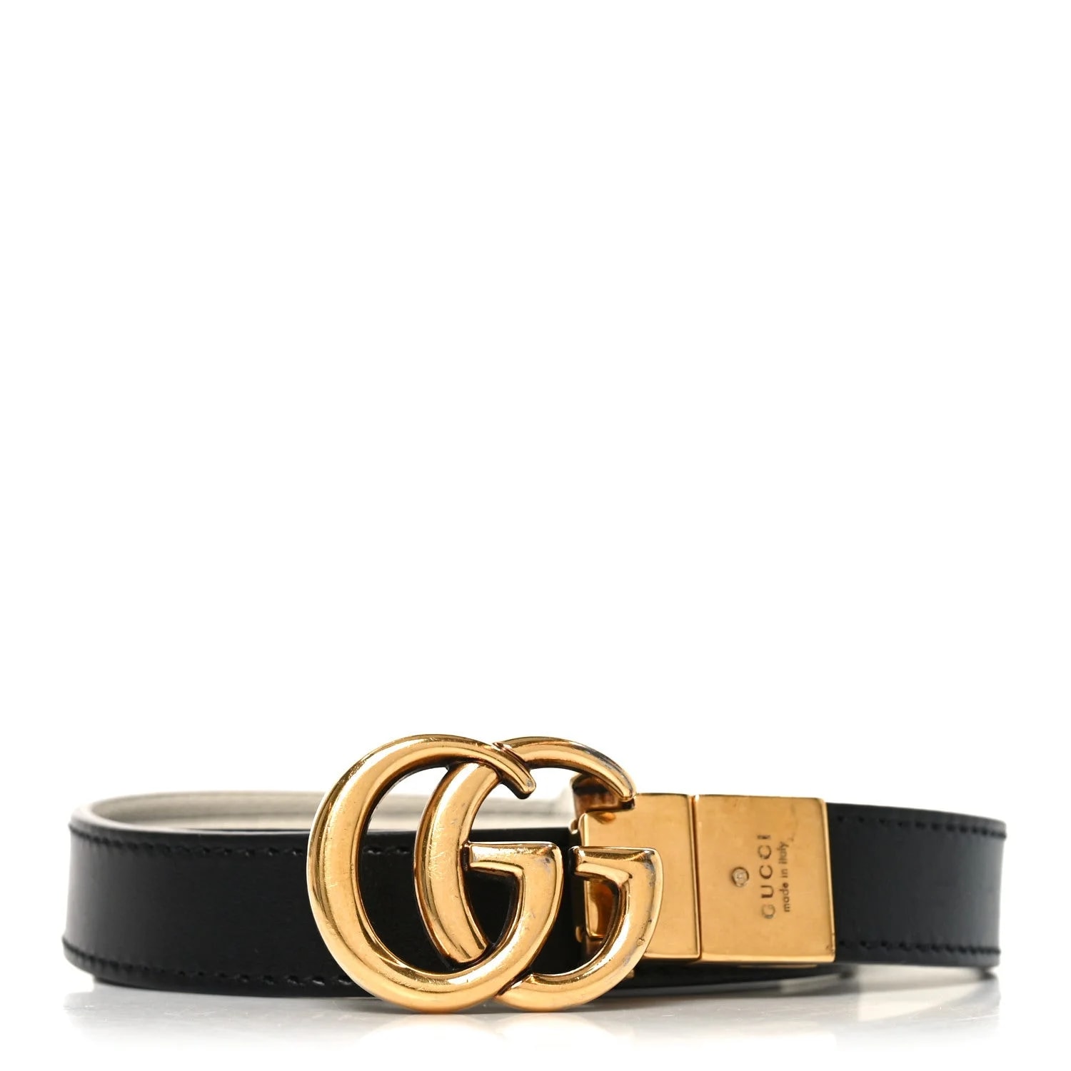 Gucci — Double G 20mm Belt — Accessory — resale