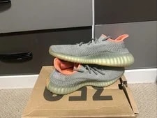 ’s Yeezy Boost 350 Size 8 1/2 Desert Excellent Condition With Box 2