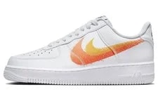 Nike — [FJ4228-100] -- Nike Air Force 1 Low '07 Spray Paint Swoosh Safety Oran — Sneaker — resale