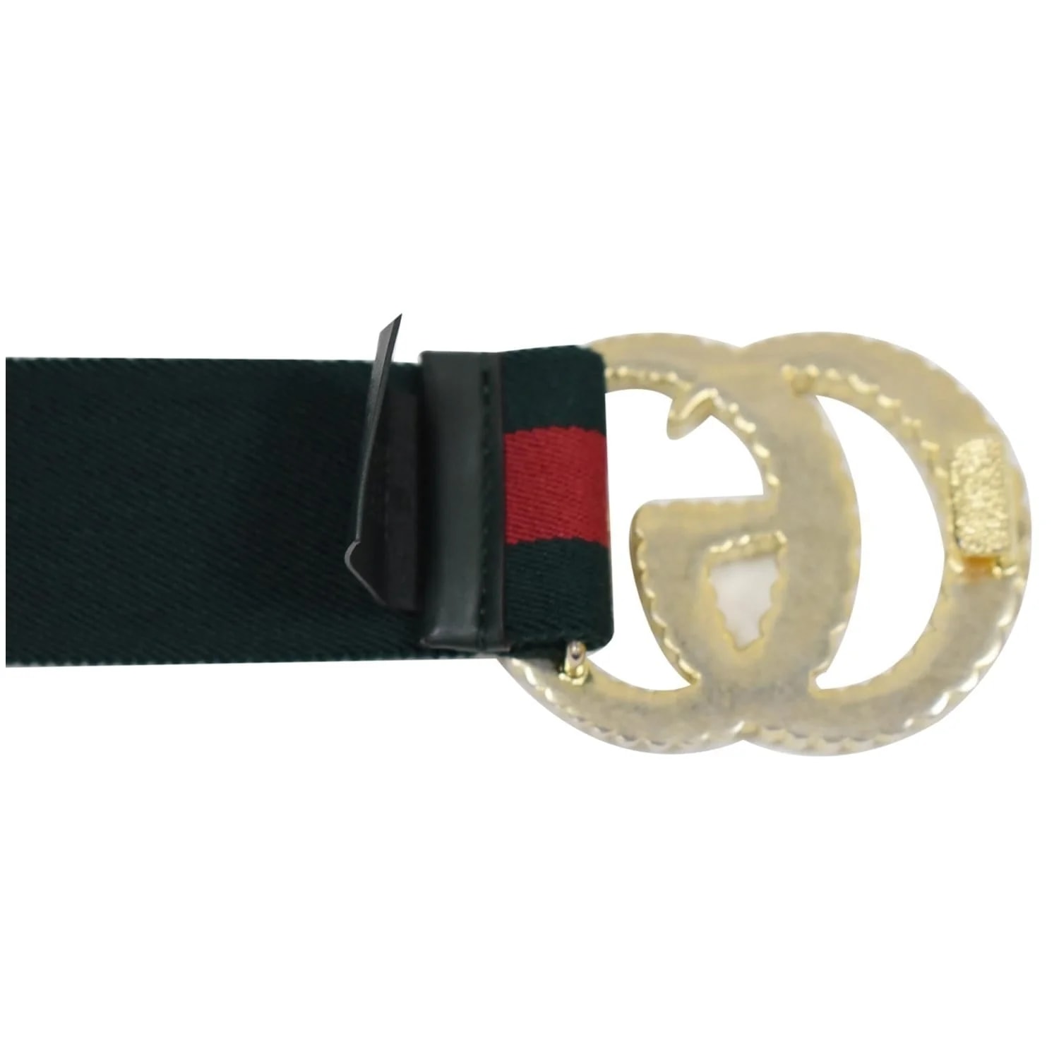 Gucci Torchon Double G Web Elastic Belt Dark 3