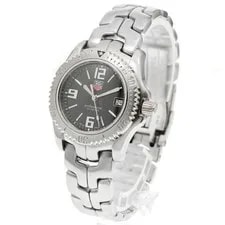 TAG Heuer — TAG Heuer Link WT1310 30mm SS Black Dial Quartz Date #C746 — Watch — resale