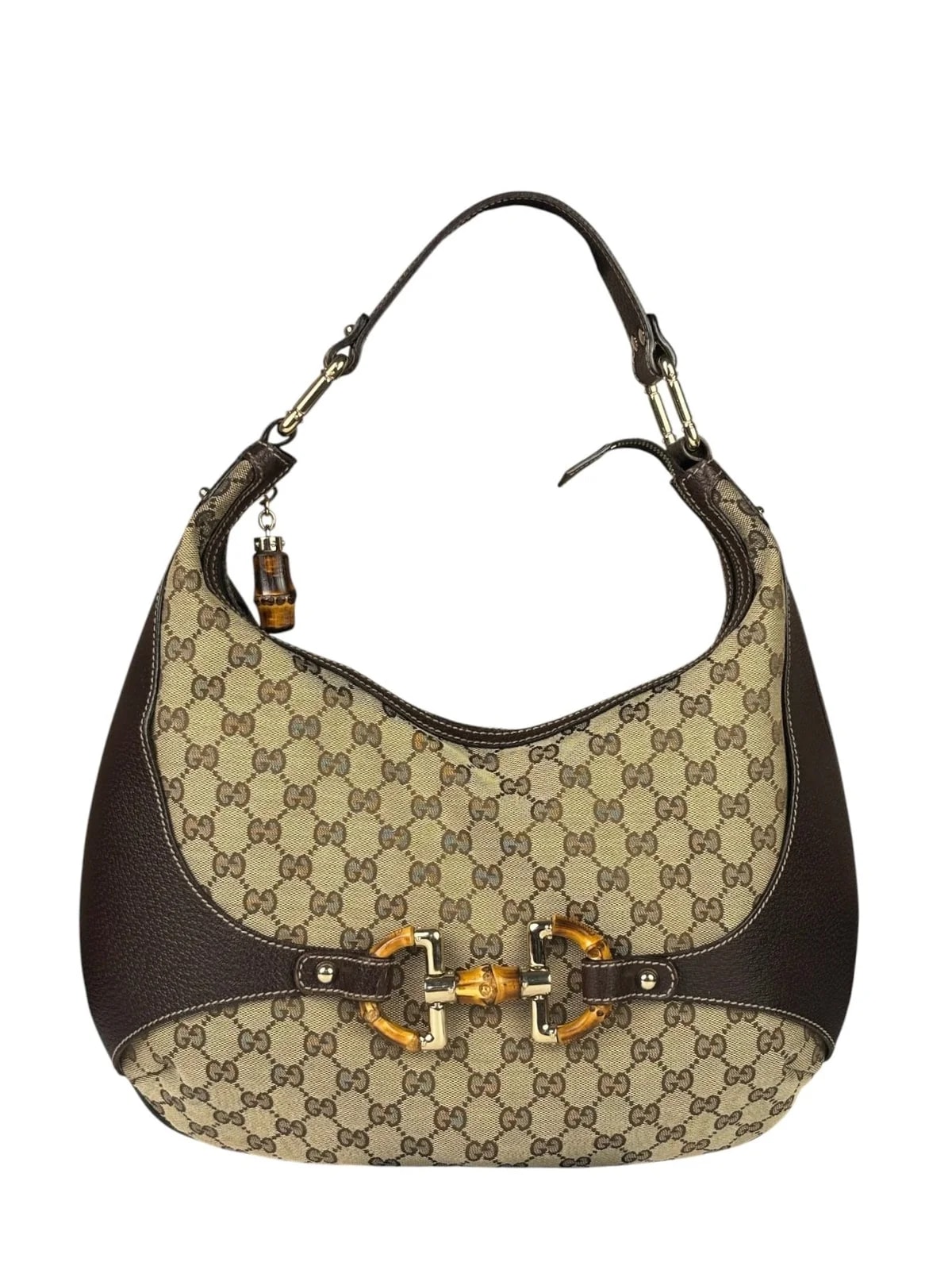 Gucci — Gucci GG Bamboo Amalfi Hobo — Handbag — resale