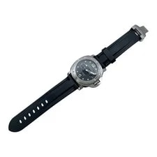 Panerai Luminor Submersible PAM00024 Black SS/Rubber Strap (Aftermarket) #239 3