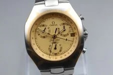 Omega — Omega Seamaster Polaris Chronograph Cal.1675 18K Gold Quartz Japan — Watch — resale