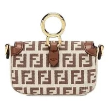 New Fendi Nano Baguette Charm Mini Micro Crossbody 3