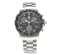 【Exc+4】 TAG Heuer Formula 1 571.513T Black Chronograph Quartz 4